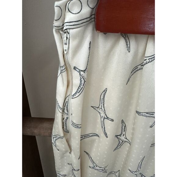Vintage Mr. Dino Skirt Women's Skirt Seagulls Birds Size 10 - Picture 3 of 5
